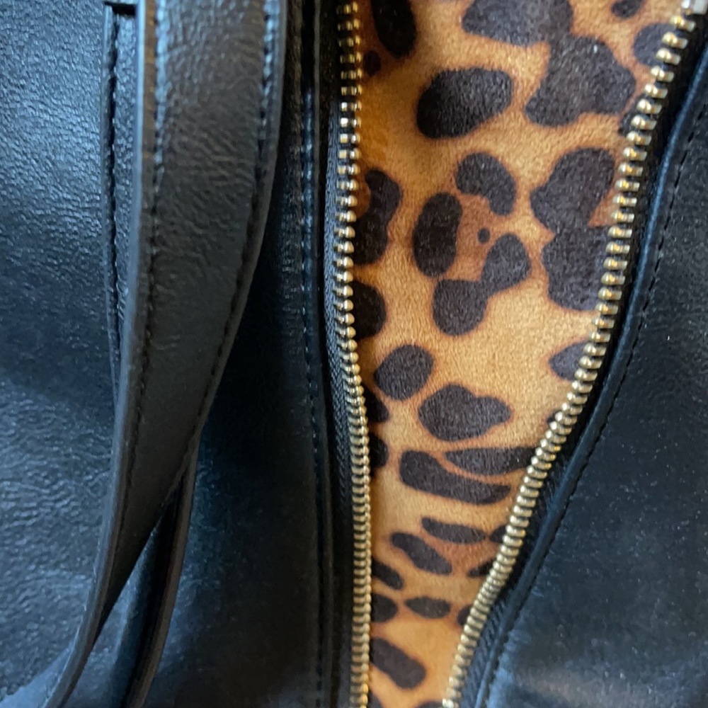 INC leather black handbags - Picture 4 of 8